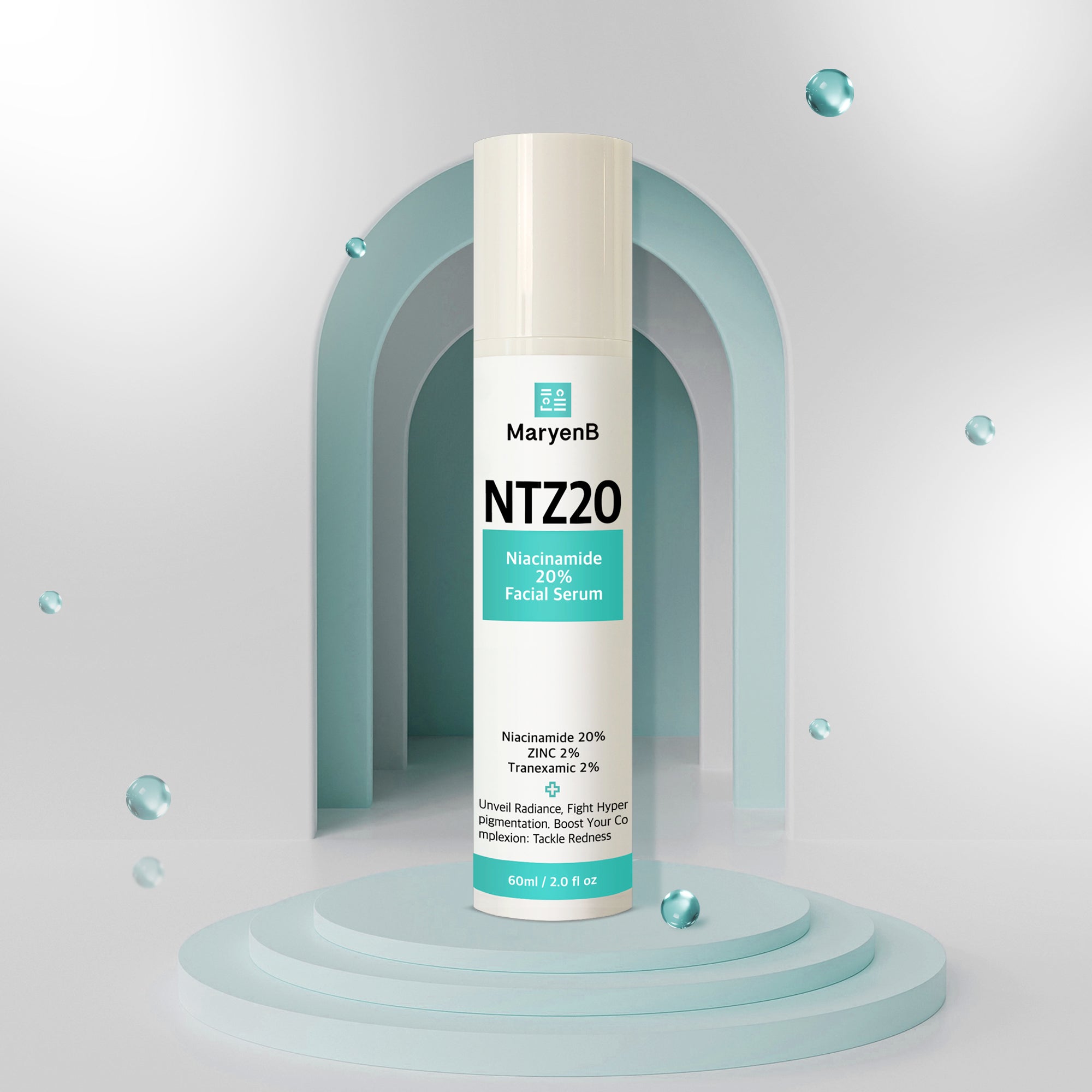 MaryenB NTZ20 Niacinamide 20% Pore Minimizer Serum 2 Fl Oz - Oil Control